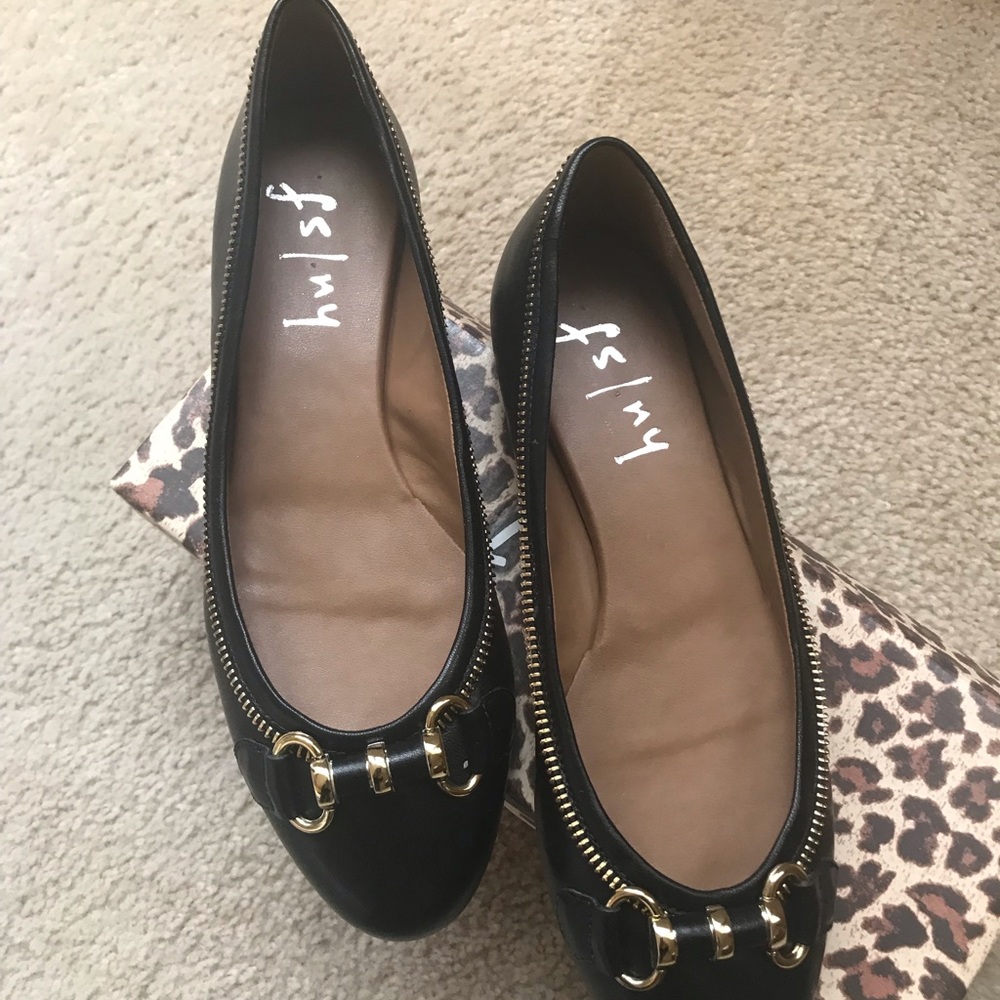 FSNY LEATHER FLATS - Picture 3 of 5